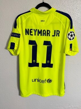 Barcelona 2014/2015 Neymar Third UCL jersey